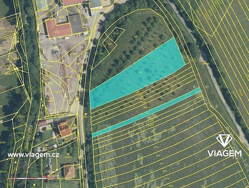 Prodej zemědělský pozemek - Štítná nad Vláří-Popov, okres Zlín, Zlínský kraj - 2
