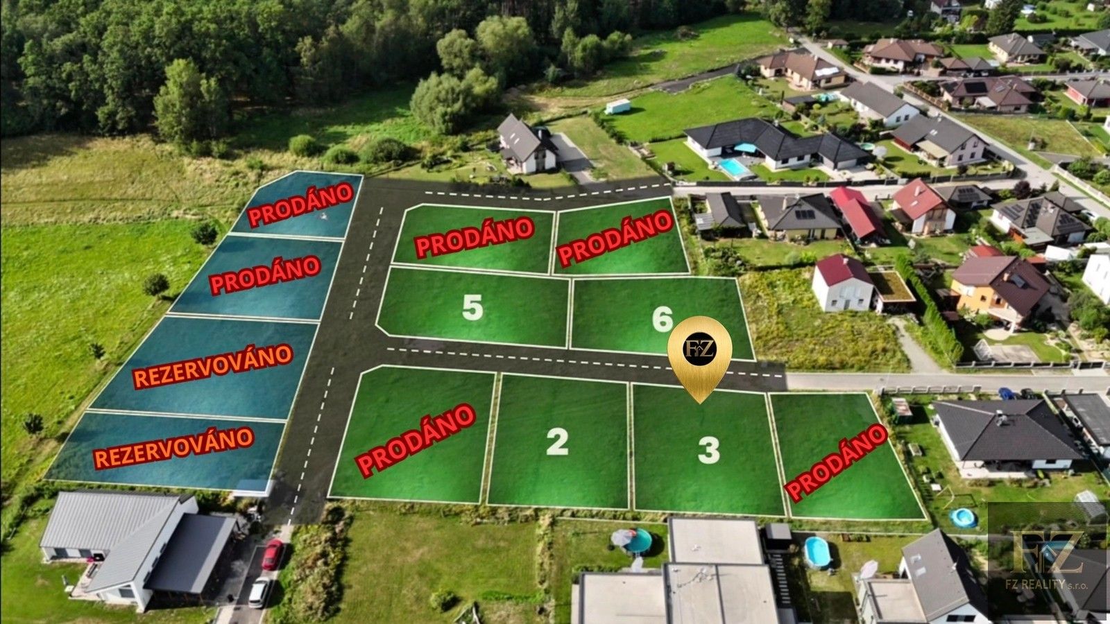 Pozemek pro bydlení · 664 m² · Planá nad Lužnicí - 4