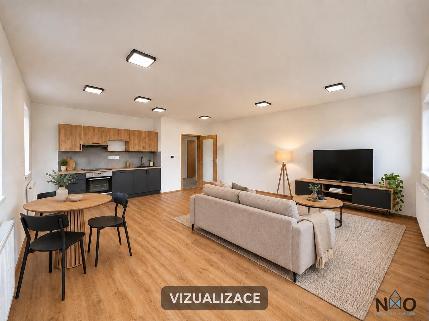 Byt 1+kk · 39 m² · Hlavní, Úherce - 3
