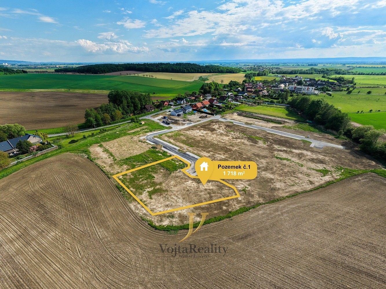 Pozemek pro bydlení · Komárov, okres Olomouc, Olomoucký kraj - 3