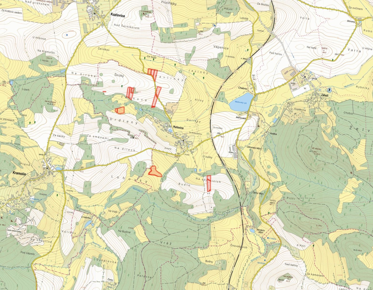 Zemědělský pozemek · Mileč Maňovice - 3