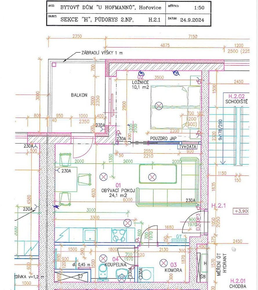 Byt 2+kk · 44 m² · U Štěpánků, Hořovice, okres Beroun - 4
