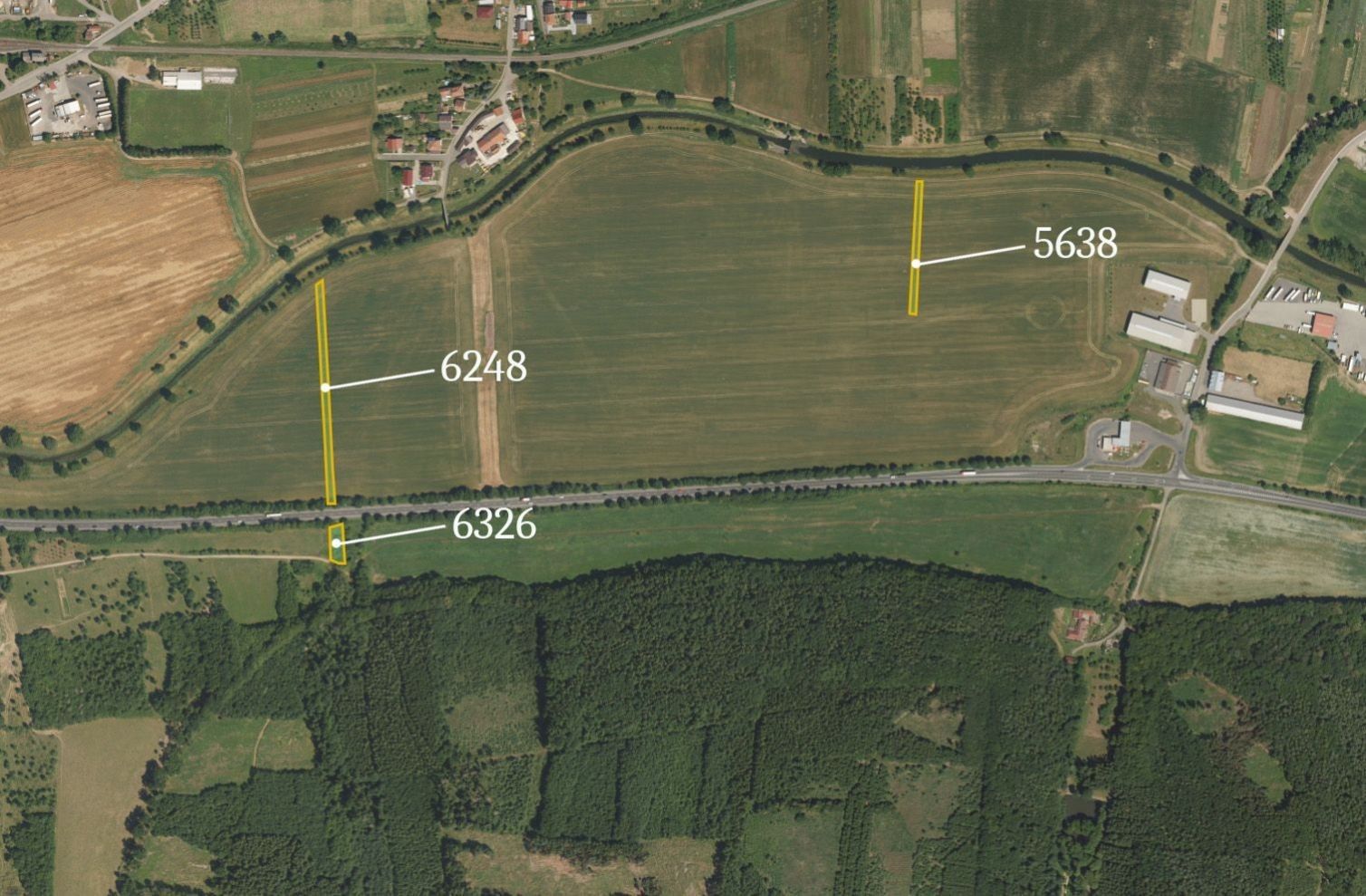 Prodej zemědělský pozemek - Hradčovice, 13 700 m²
