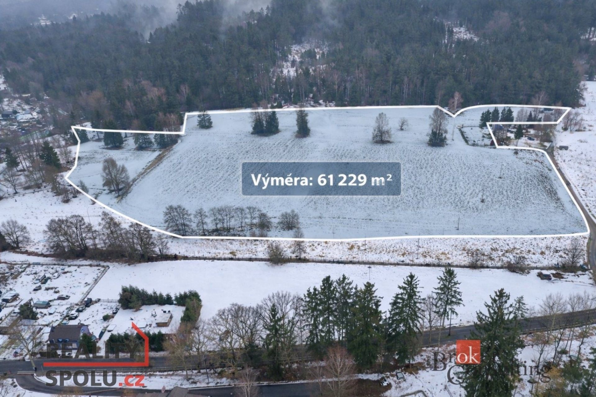 Prodej pozemek - Podhradí, 61 229 m²