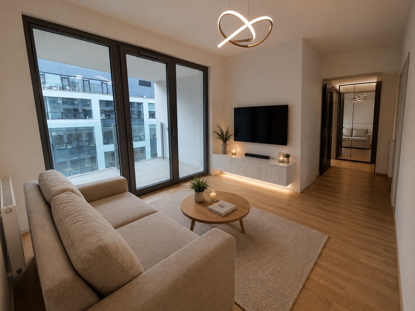 Byty, Breitfeldova, Praha - Karlín, 55 m² - 1