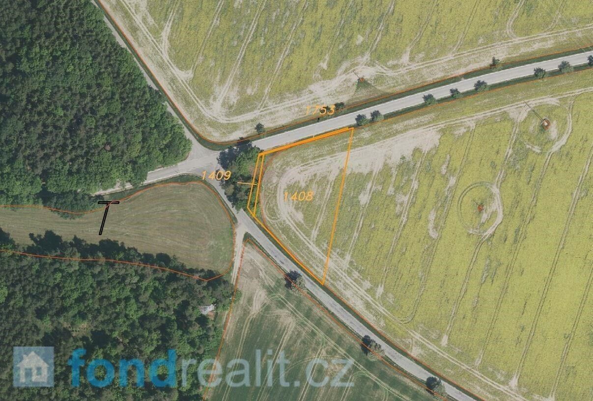 Prodej pozemek - Chvalešovice, Dříteň, 17 m²