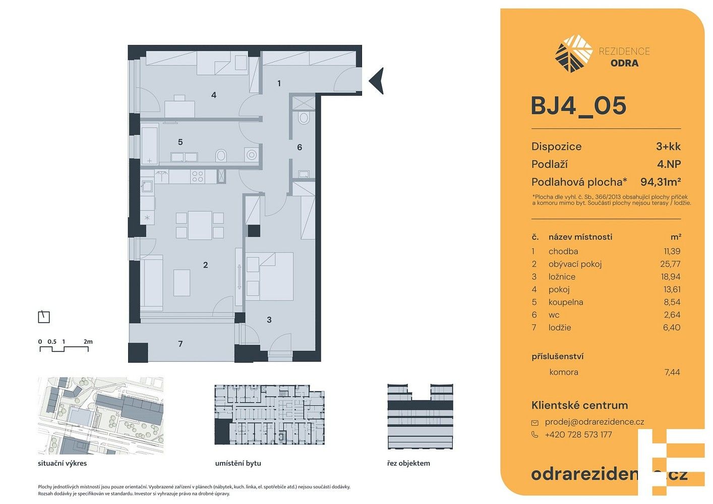 Prodej byt 3+kk - Lodžská, Praha 8 - Bohnice, 87 m² - 5