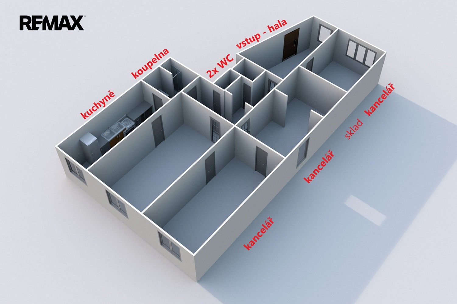 Kancelář · 150 m² · Havlíčkův Brod, Kraj Vysočina - 3