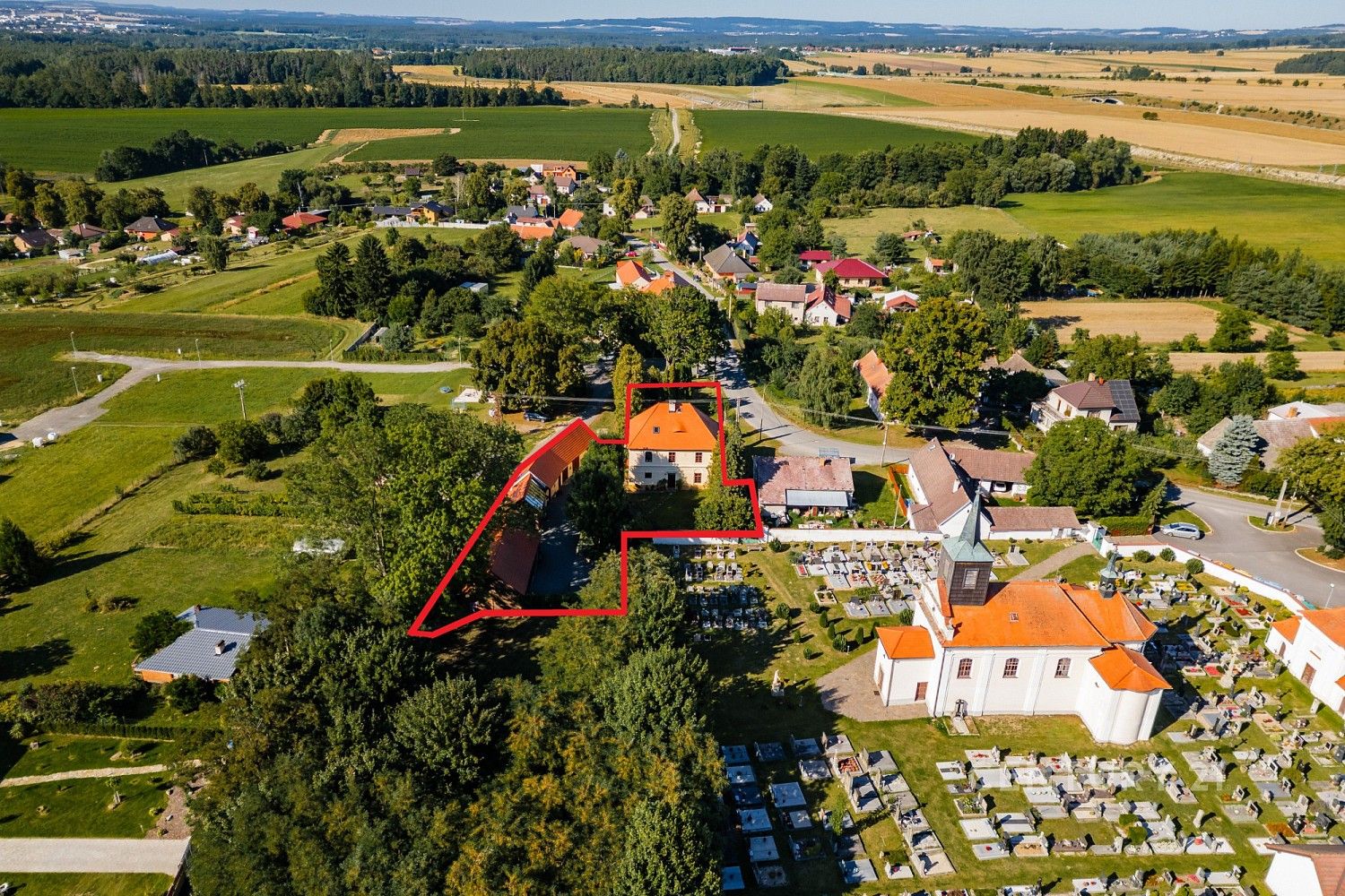 Rodinné domy, Roudná, okres Tábor, Jihočeský kraj, 465 m² - 2