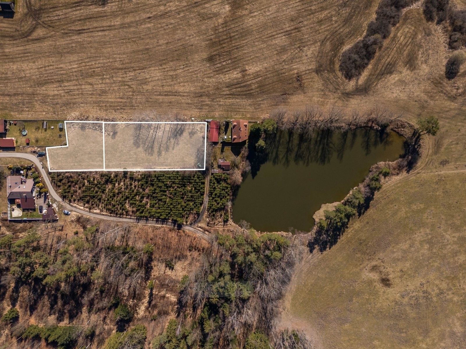 Pozemek pro bydlení · 3 538 m² · Strážkovice - 3