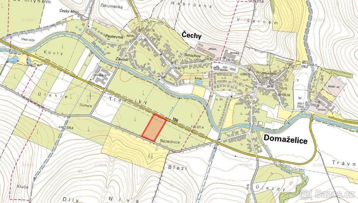 Prodej pozemek pro bydlení - Domaželice u Přerova, 751 15