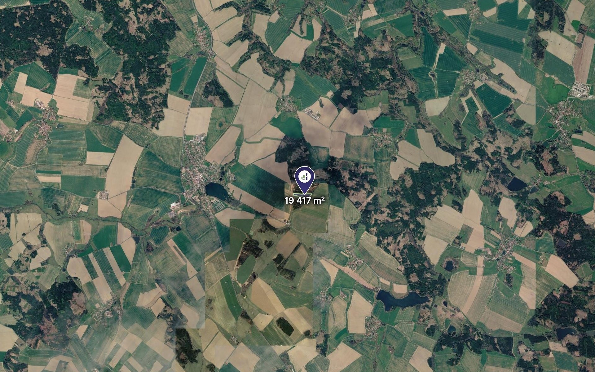 Prodej zemědělský pozemek - Habry, 9 709 m² - 2