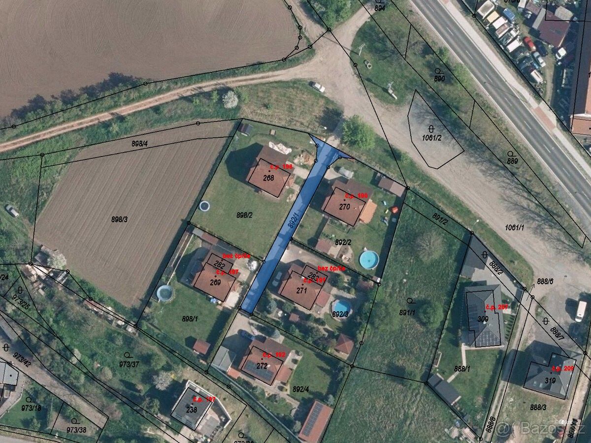 Pozemky pro bydlení, Nová Ves, 277 52