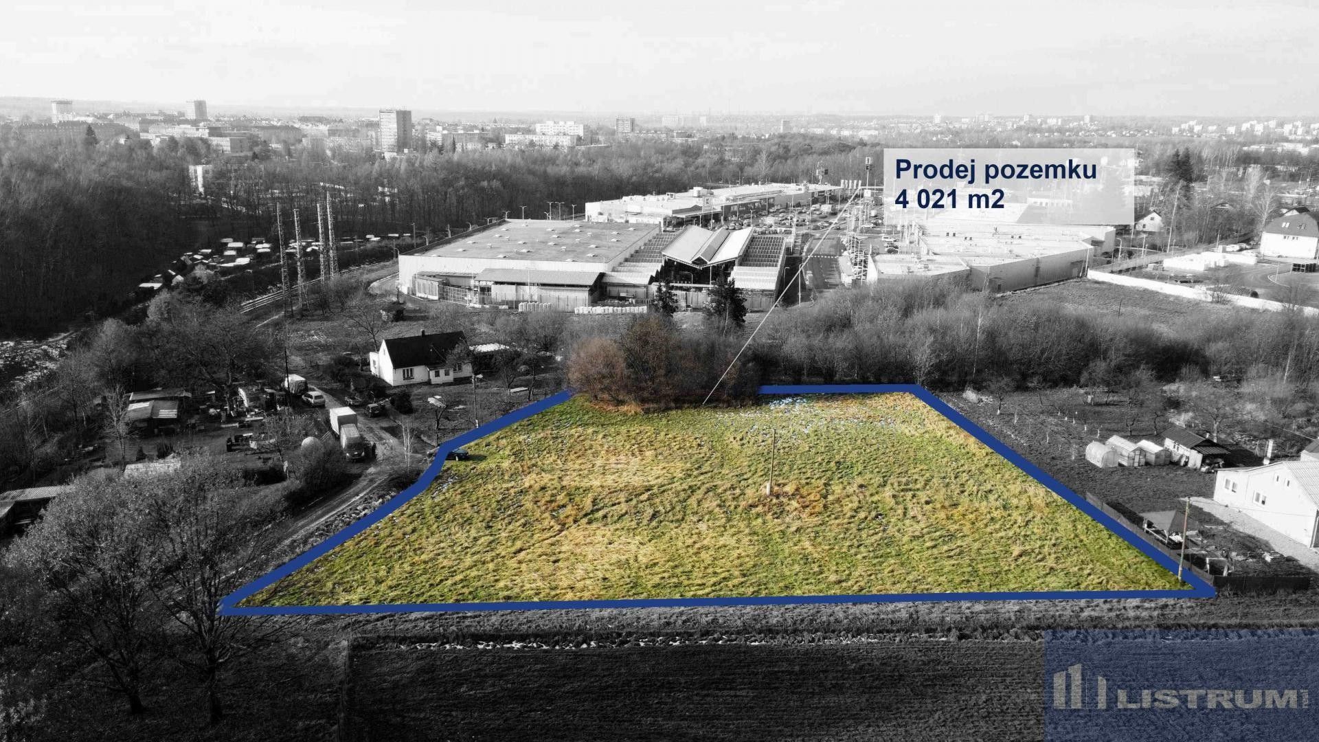 Prodej komerční pozemek - Prostřední Suchá, Havířov, 4 021 m²