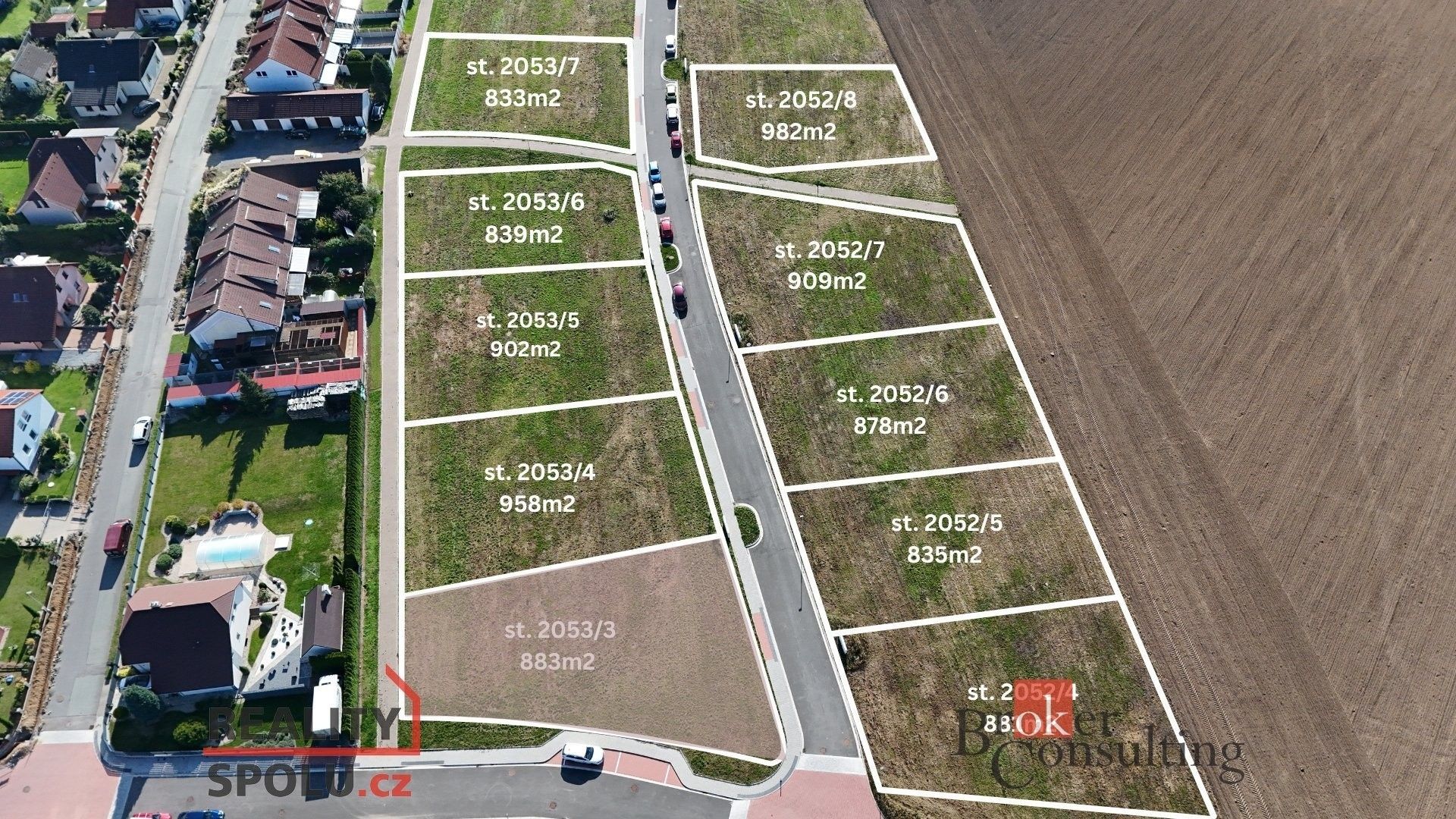 Pozemky pro bydlení, Nasavrky, 878 m²