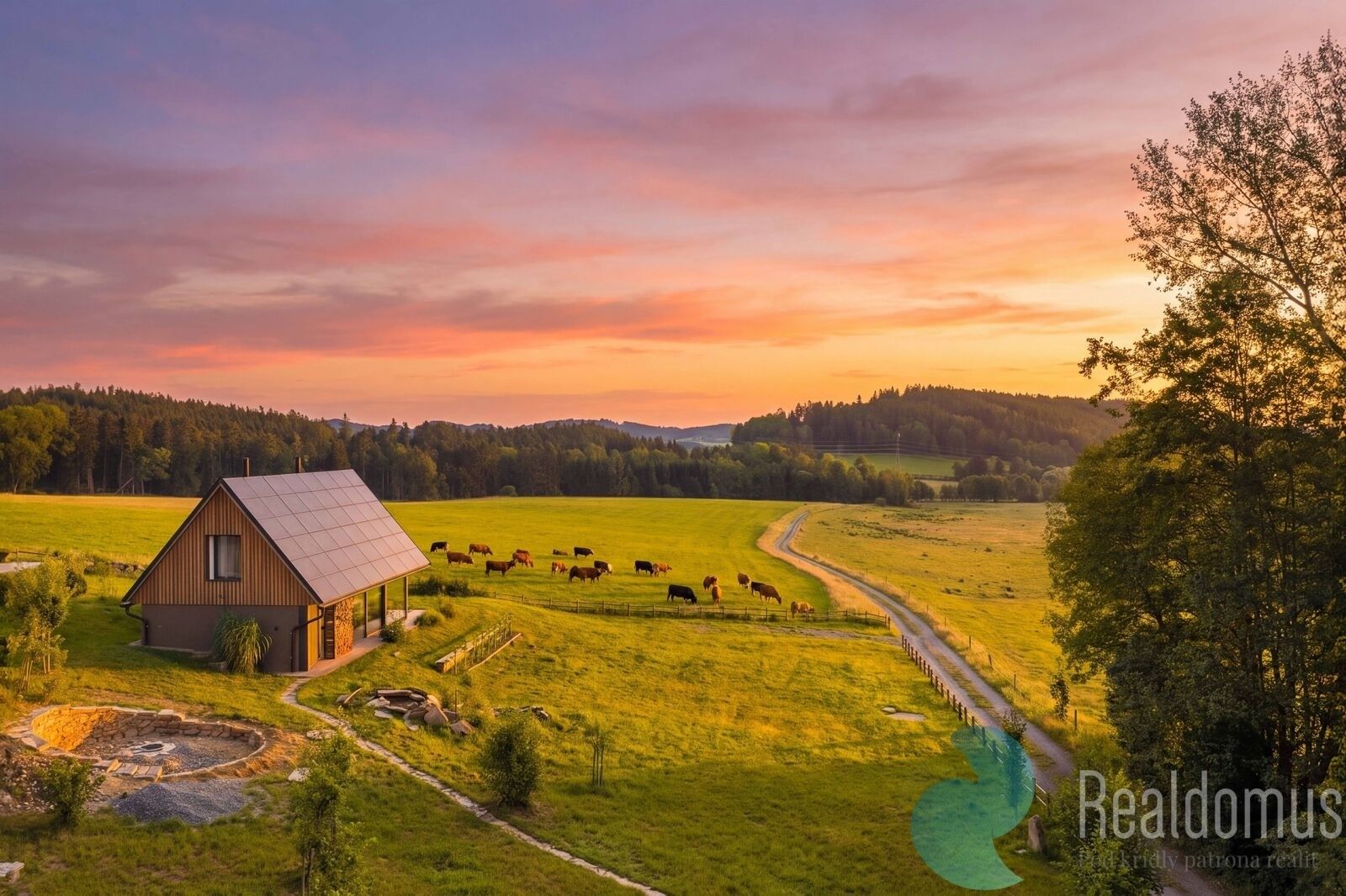 Pozemky pro bydlení, Vyšší Brod, 1 445 m² - 2