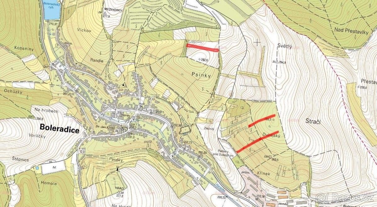 Prodej pozemek pro bydlení - Boleradice, 691 12