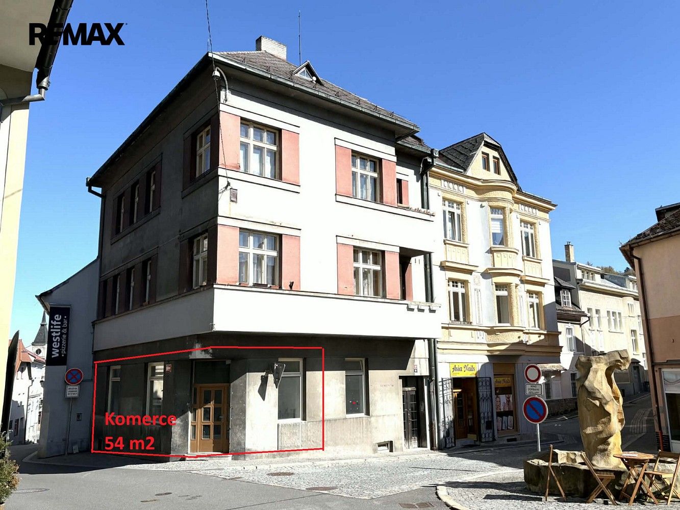 Obchodní prostory, Vimperk - Vimperk I, okres Prachatice, Jihočeský kraj, 54 m² - 1