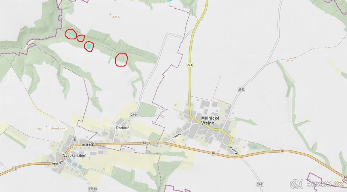 Prodej pozemek pro bydlení - Mělnické Vtelno, 277 38