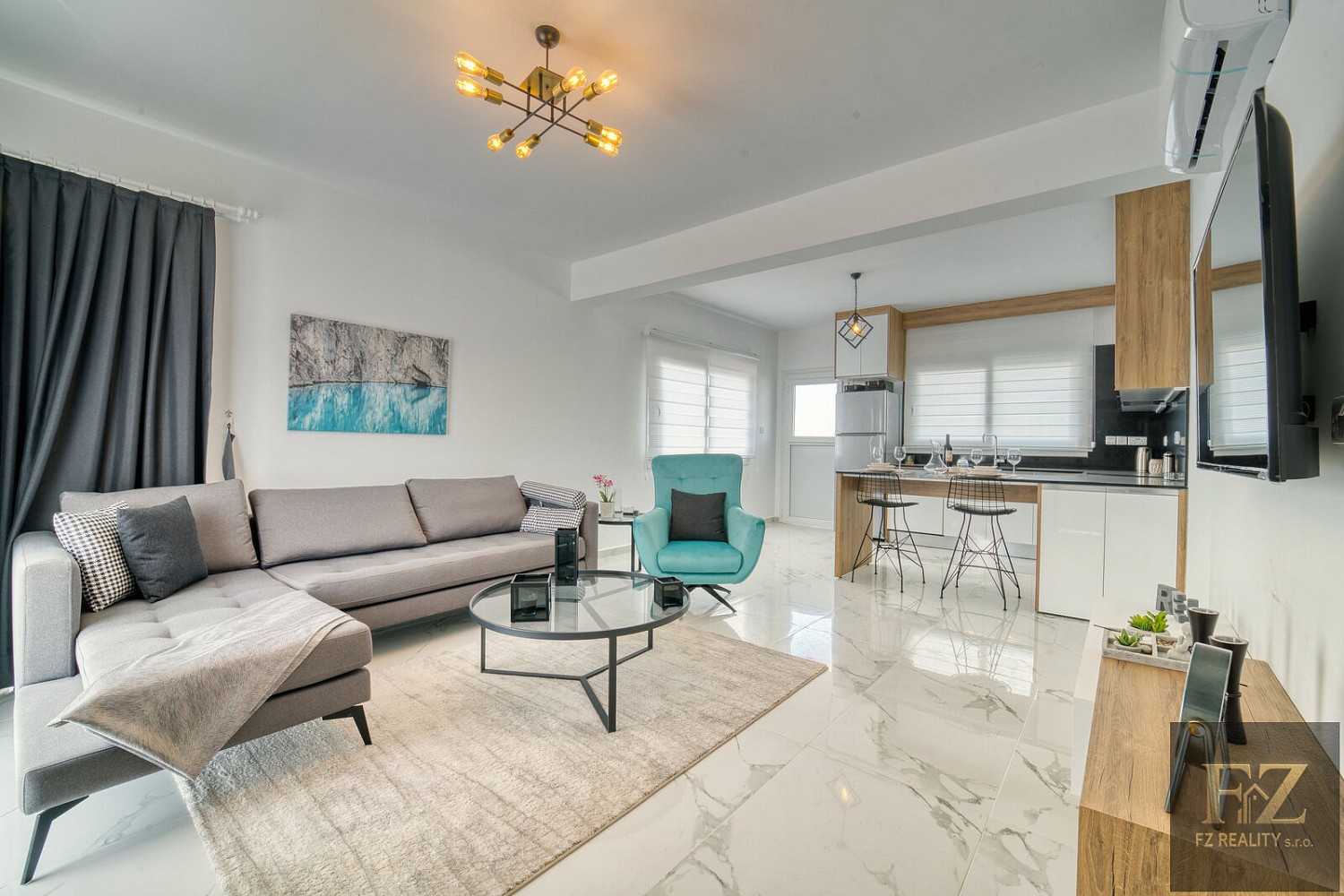 2+kk, Boğaz, Kypr, 55 m² - 1