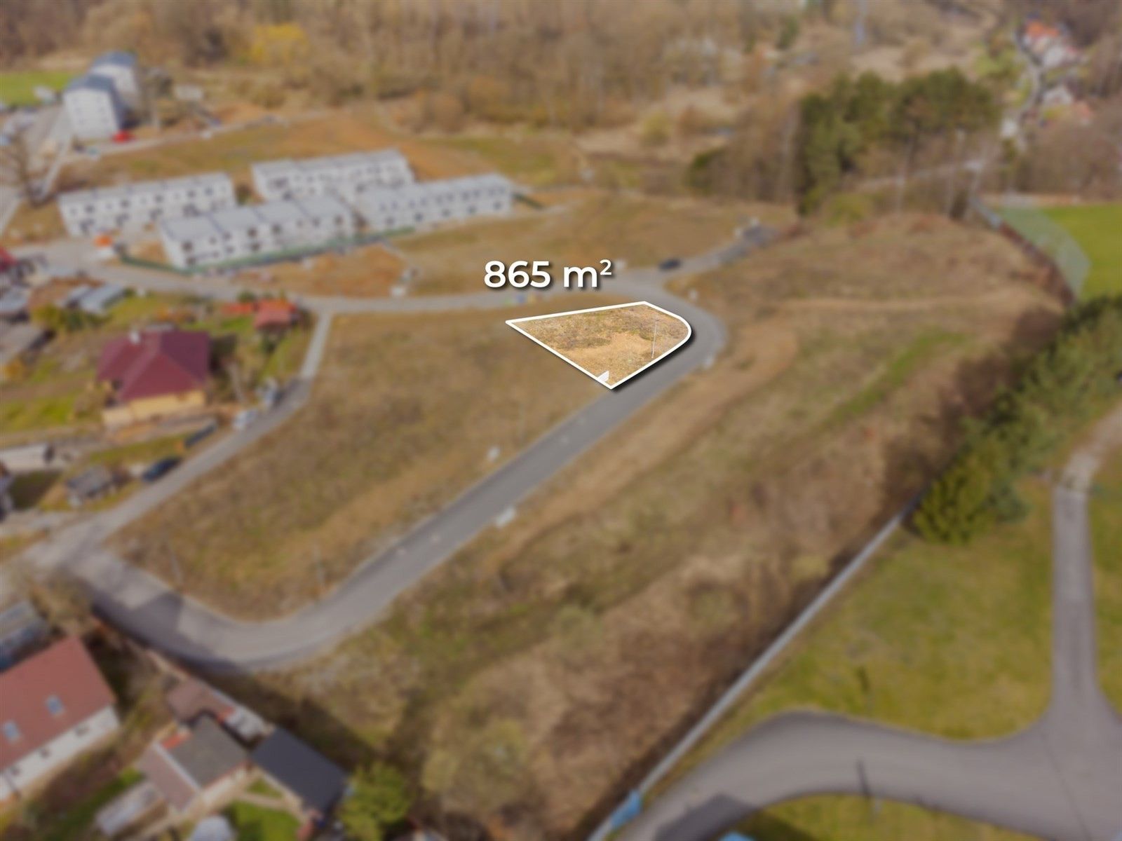 Pozemky pro bydlení, Polná, 865 m²