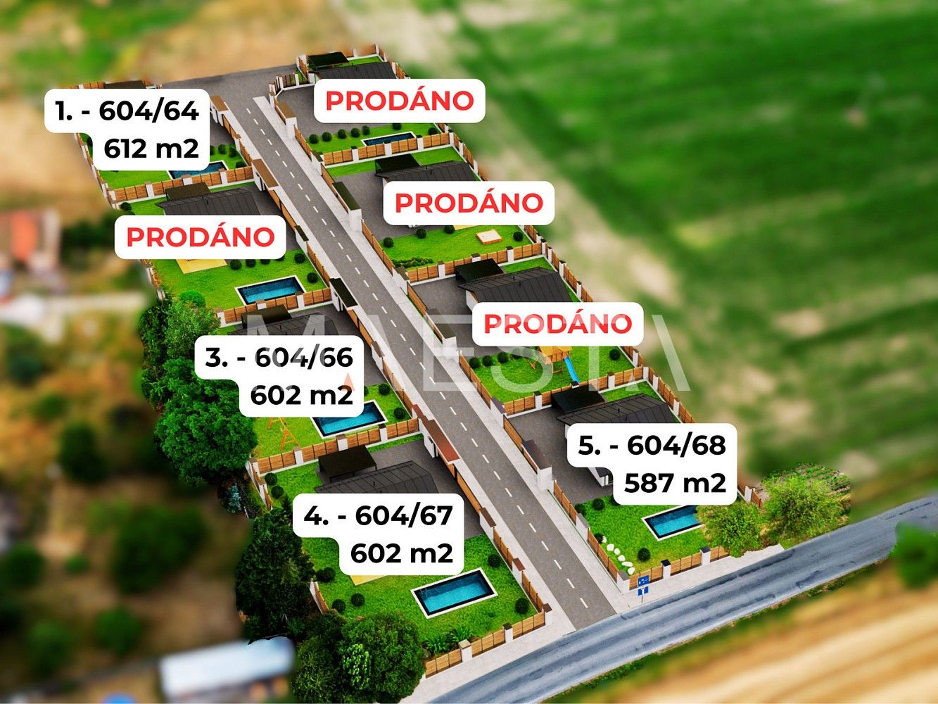 Pozemek pro bydlení · Újezd u Svatého Kříže, okres Rokycany - 3