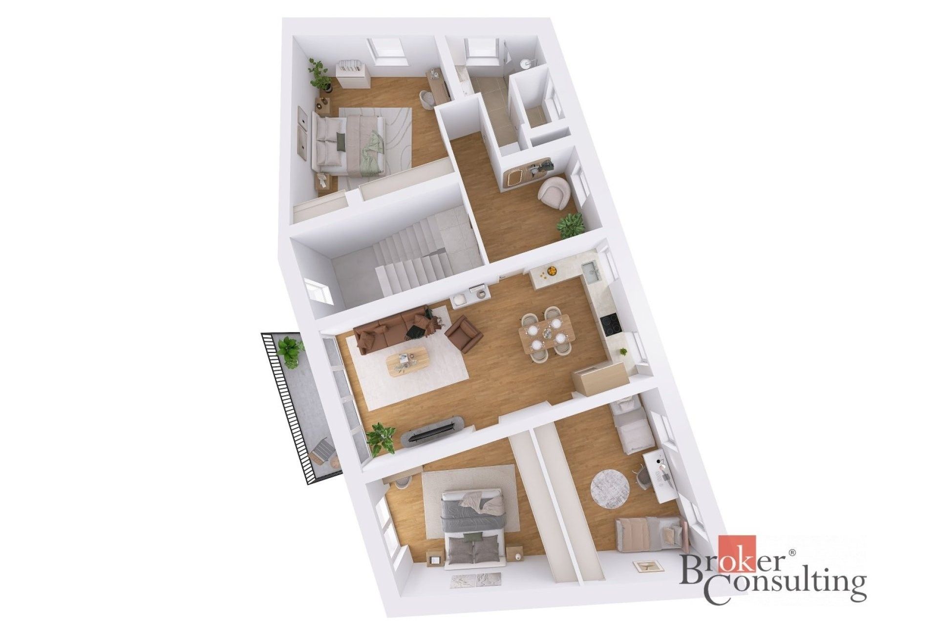 Byt 4+kk · 110 m² · Dubné - 4