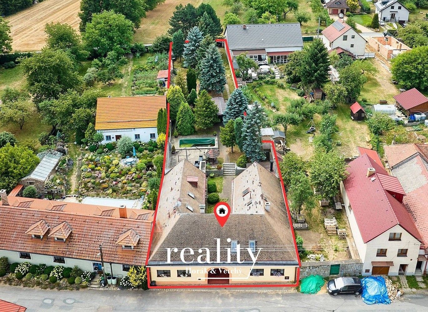Rodinné domy, Nová Říše, okres Jihlava, Kraj Vysočina, 235 m² - 2