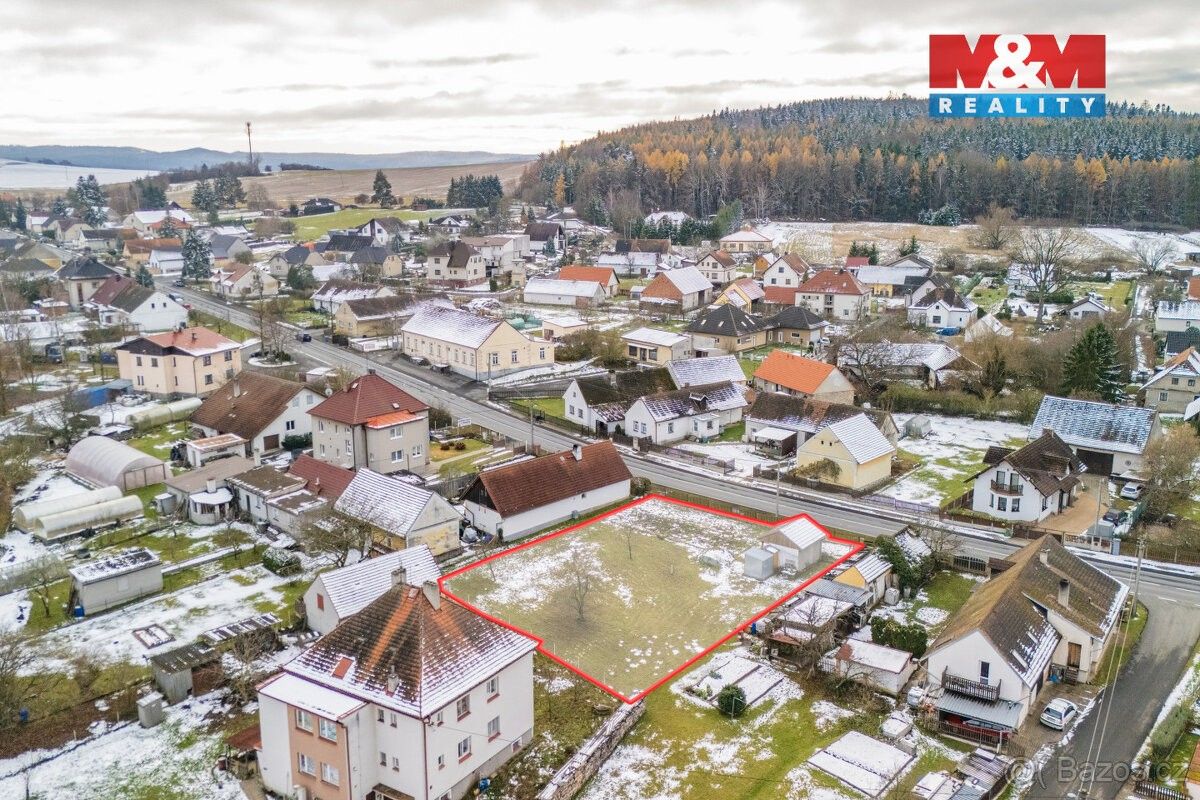 Stavební pozemek, Přeštice – pohled 3