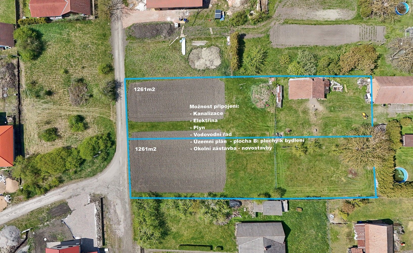 Pozemek pro bydlení · Sloveč, okres Nymburk, Středočeský kraj - 4