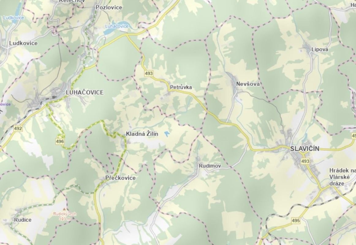 Zemědělský pozemek · 3 408 m² · Luhačovice - 3