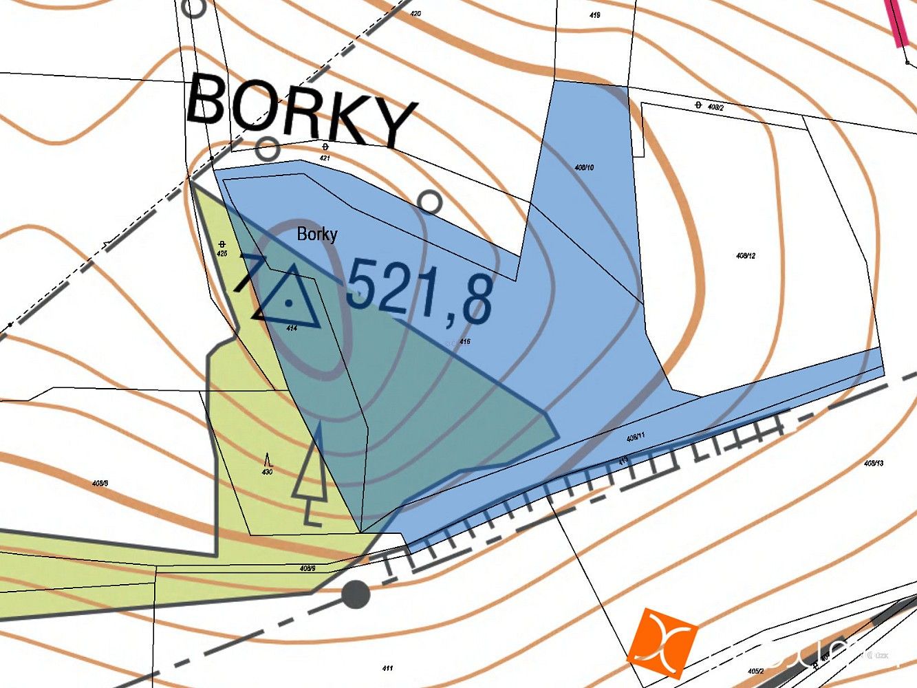 Zemědělský pozemek · Cetyně, okres Příbram, Středočeský kraj - 3