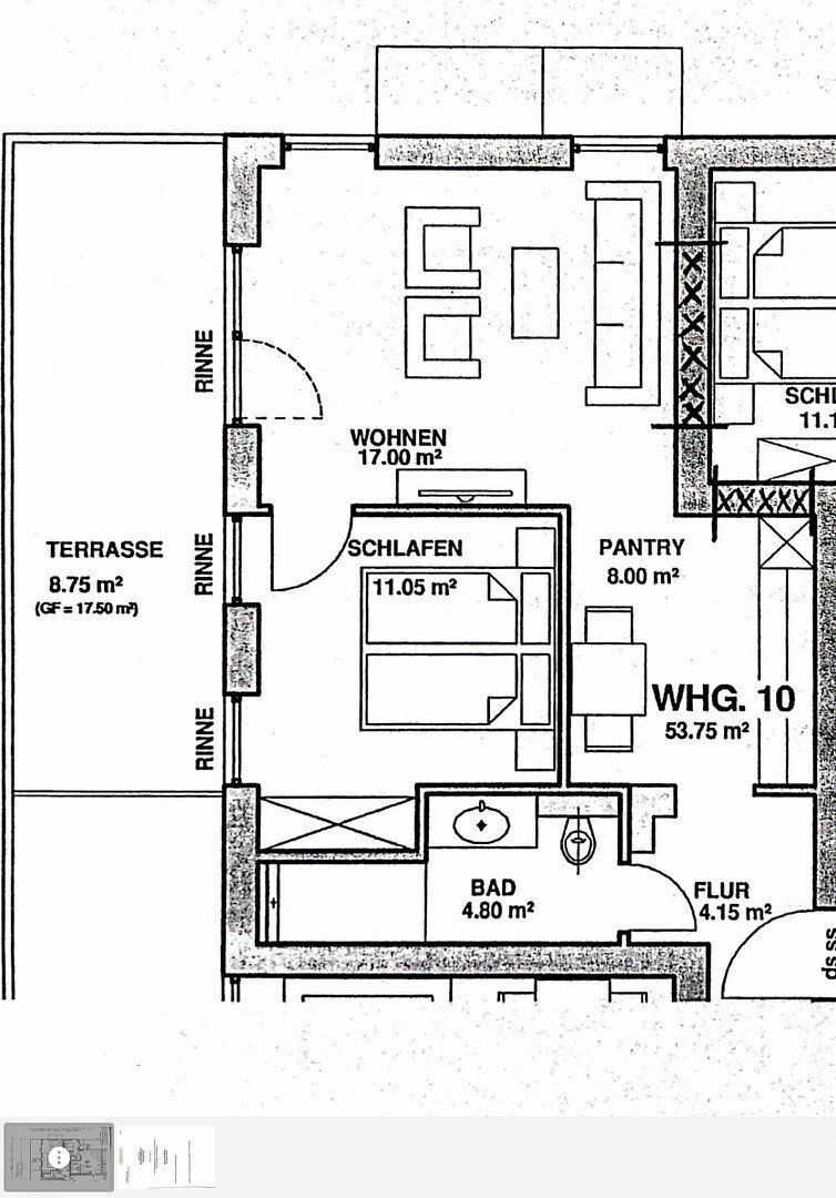 Byt 2+1 · 54 m² · An der Waterkant 7, Villa Bernstein, , Mecklenburg-Vorpommern - 4