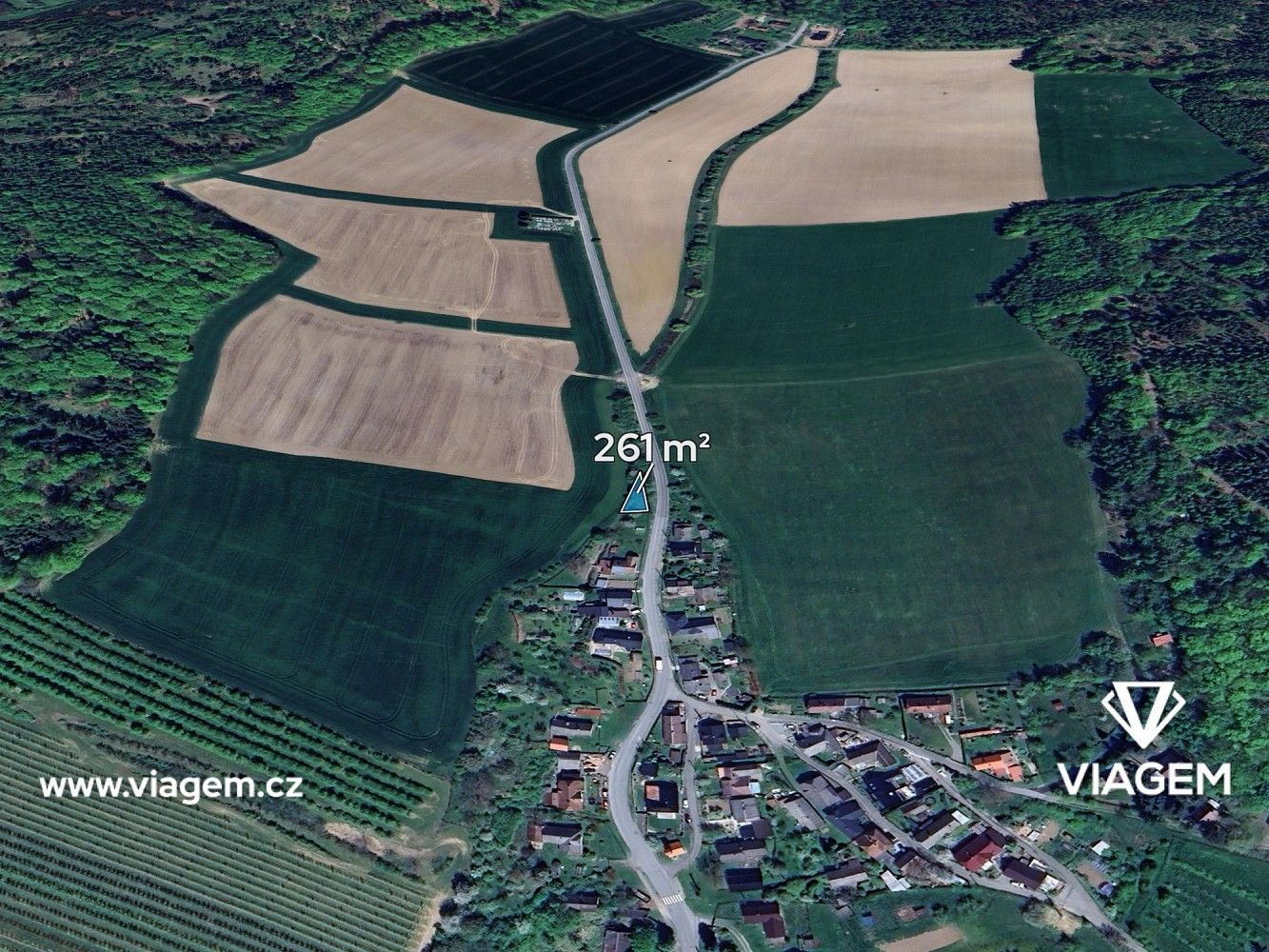 Zahrada, 261 m²