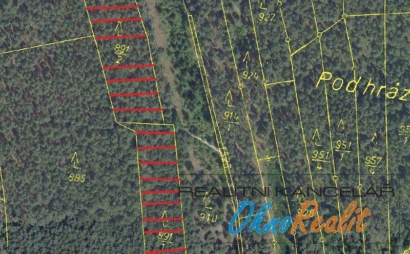 Prodej les - Kostelní Lhota, okres Nymburk, Středočeský kraj - 1