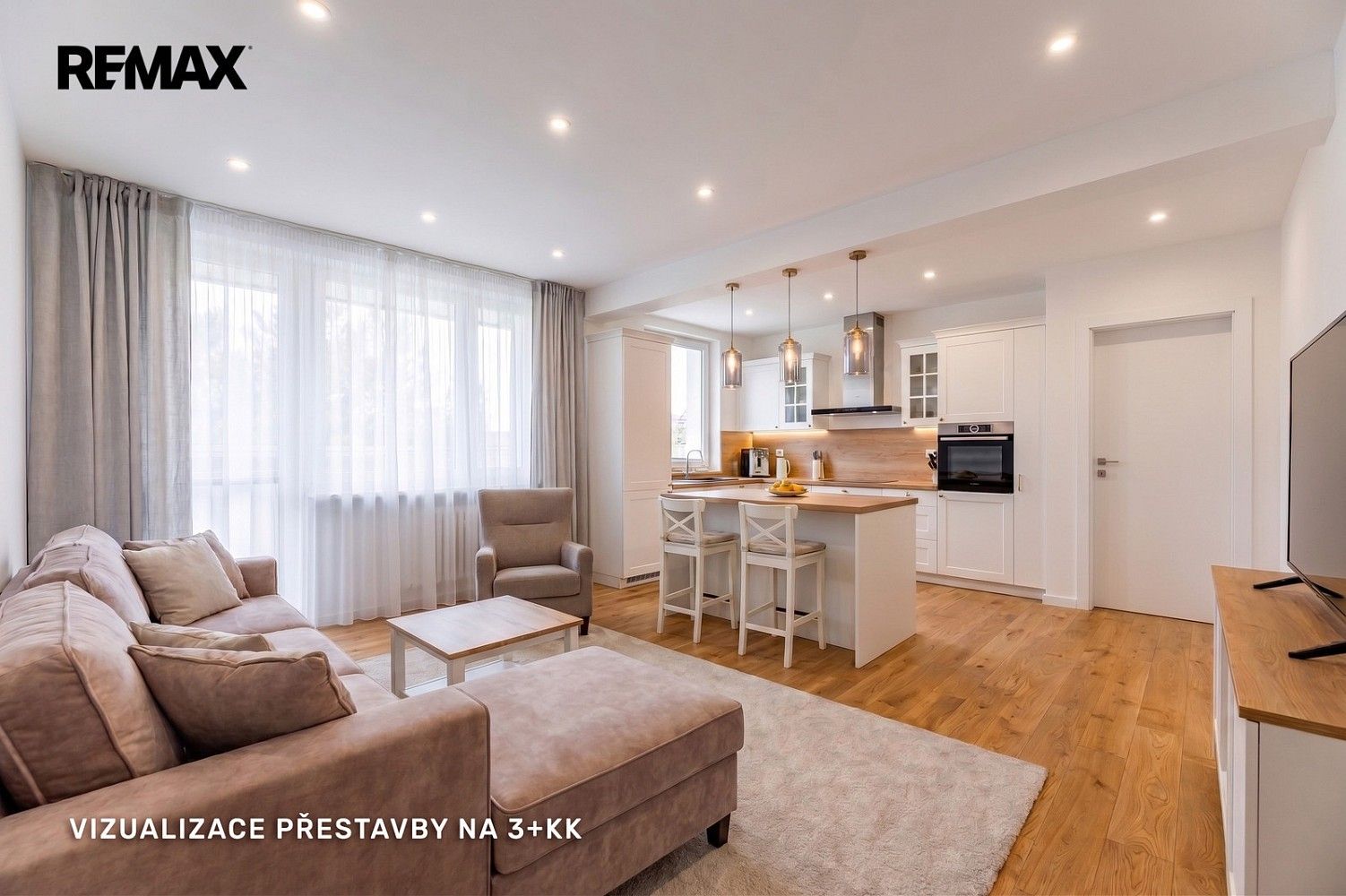 Byt 3+1 · 68 m² · Praha - Újezd nad Lesy, okres Praha 21, Hlavní město Praha - 4