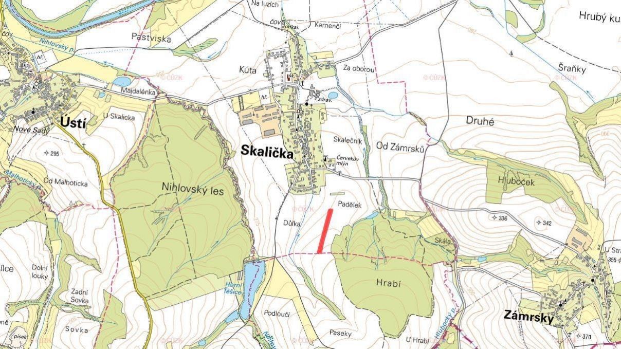 Prodej zemědělský pozemek - Skalička