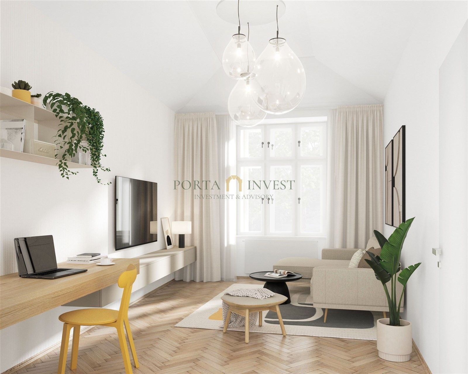 2+1, Pod Karlovem, Praha, 71 m²