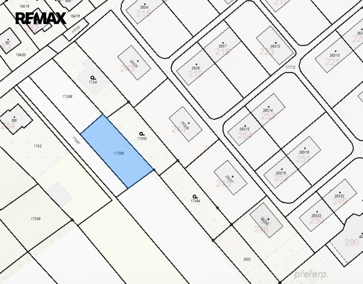 Pozemek pro bydlení · 679 m² · Přáslavice - 3