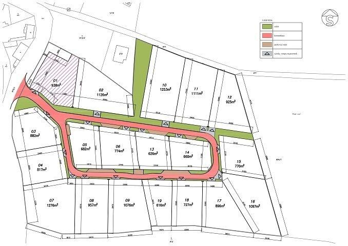 Pozemky pro bydlení, Kladenská, Olovnice, 938 m² - 2