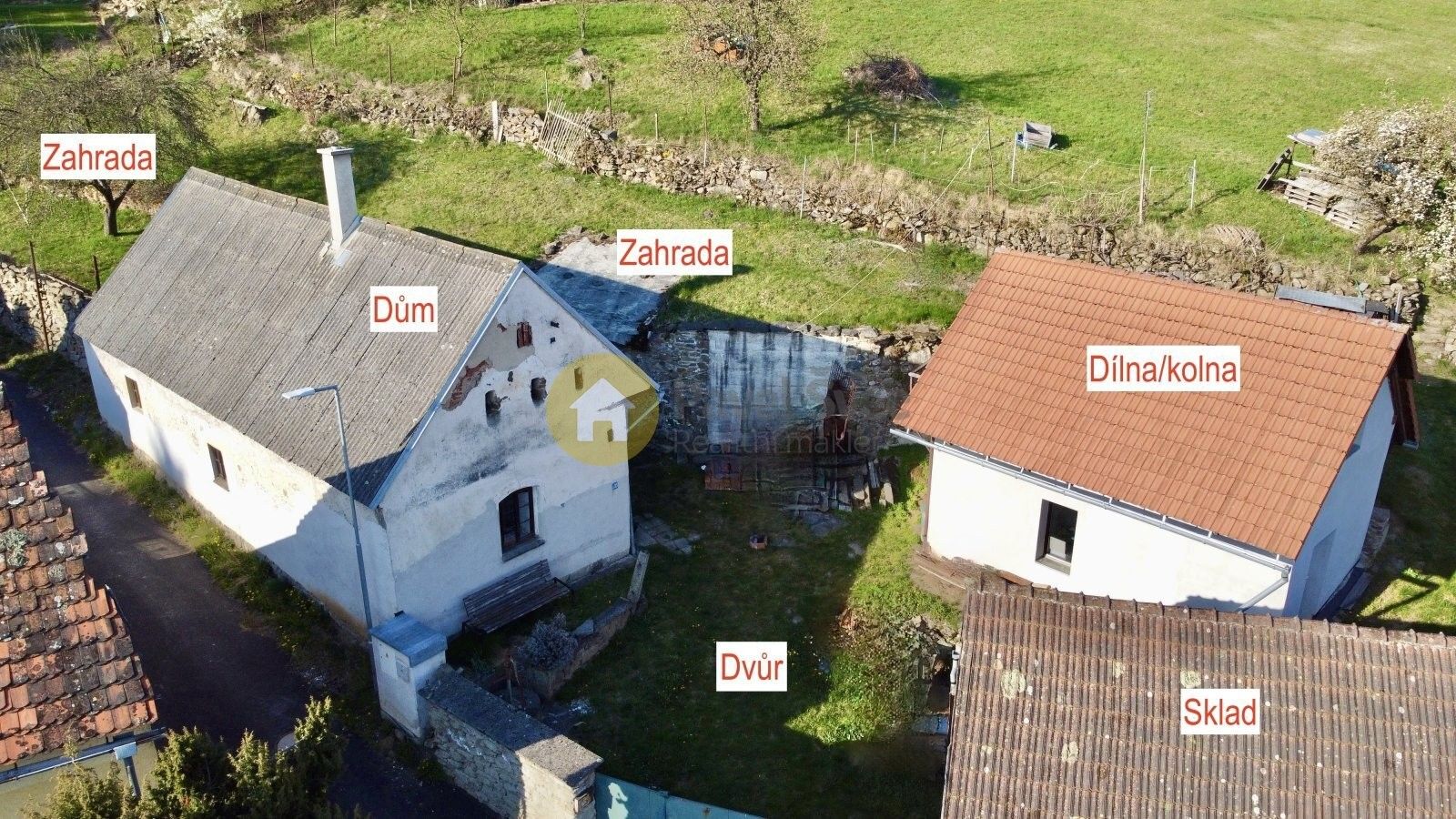 Chalupy, Třebohostice Zadní Zborovice, 43 m² - 2