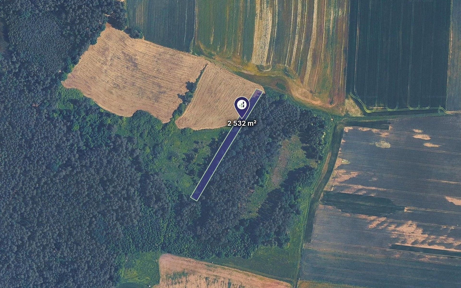 Louka, 1 258 m²