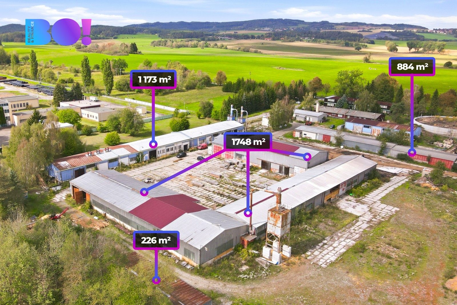 Výrobní prostory · 4 031 m² · Pačejov - 3