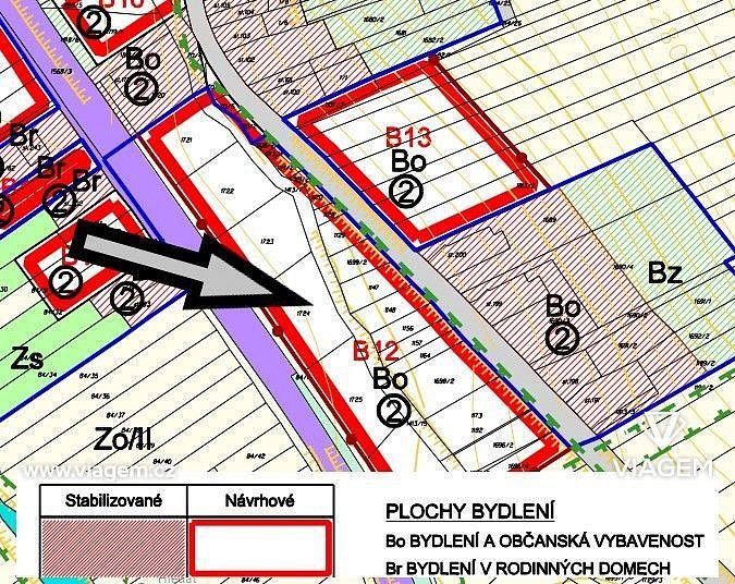 Pozemek pro bydlení · Nemotice, okres Vyškov, Jihomoravský kraj - 4