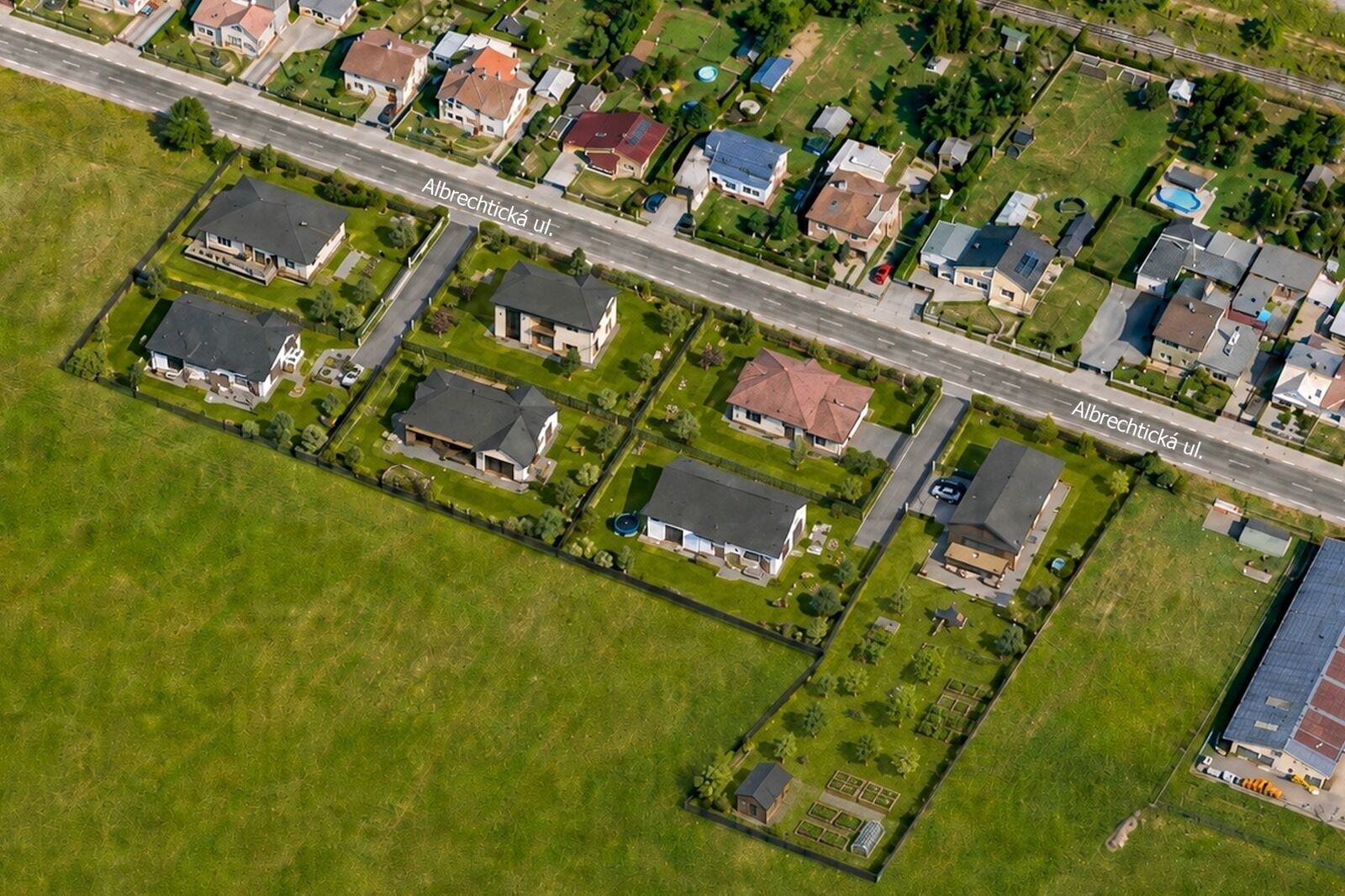 Pozemek pro bydlení · 1 128 m² · Albrechtická, Krnov - 3