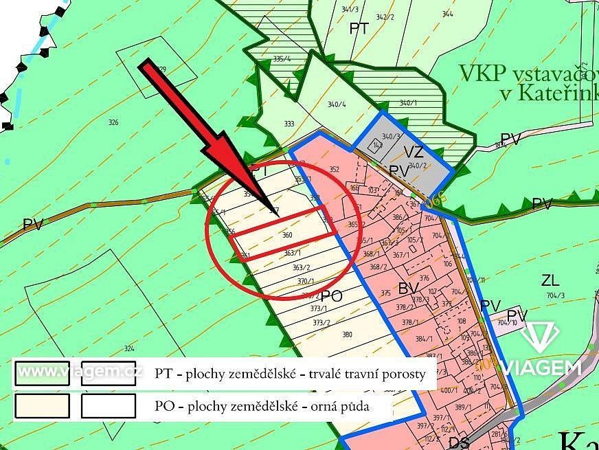 Prodej zahrada - Vyklantice, okres Pelhřimov, Kraj Vysočina - 5