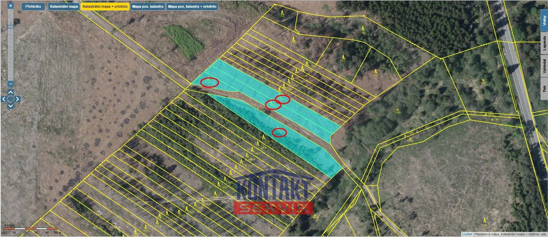 Lesy, Dlouhá Brtnice