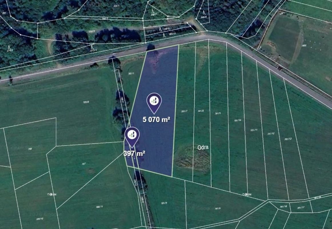 Zemědělský pozemek, 5 467 m²