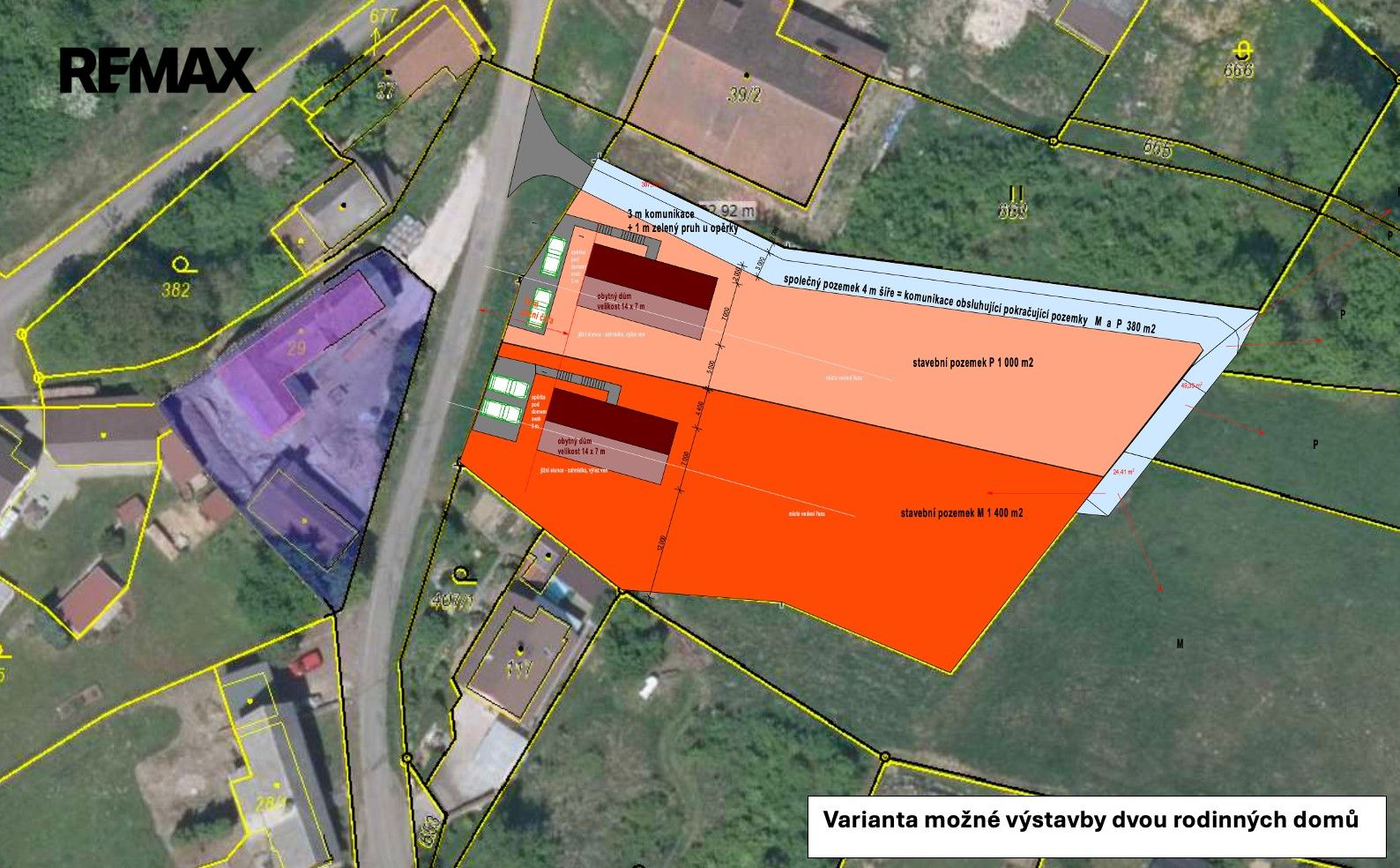 Pozemek pro bydlení · 1 400 m² · Podhradí - 3
