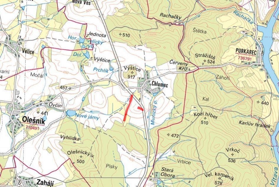 Prodej pozemek pro bydlení - Olešník, 373 50